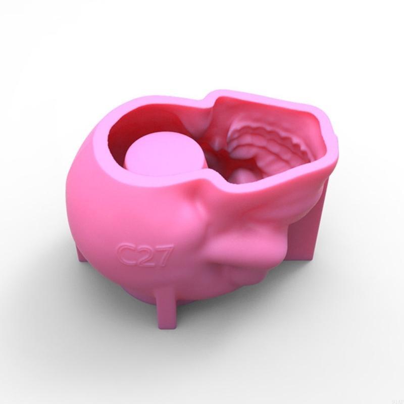 91AF 3D Skull Flowerpot Epoxy  - Echeveria Succulent 评论和价格